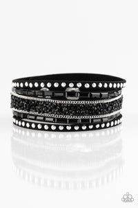 rhinestone-rocker-black-bracelet-paparazzi-accessories