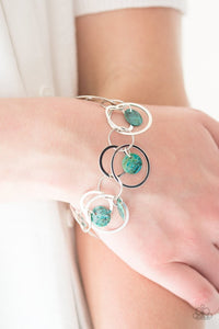 total-shell-out-blue-bracelet-paparazzi-accessories