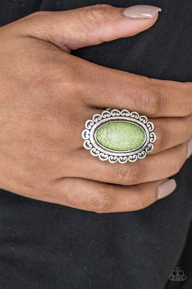 madly-nomad-green-ring-paparazzi-accessories