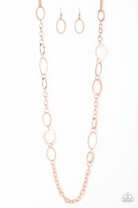 chain-cadence-rose-gold-necklace-paparazzi-accessories
