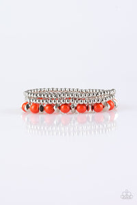 epic-escape-orange-bracelet-paparazzi-accessories