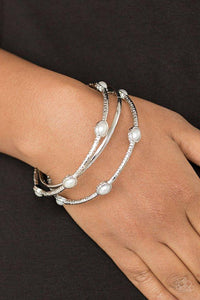 bangle-belle-white-bracelet-paparazzi-accessories