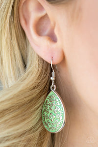 flirty-flower-girl-green-earrings-paparazzi-accessories