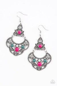 Garden State Glow - Multi Earrings - Paparazzi Accessories - Sassysblingandthings