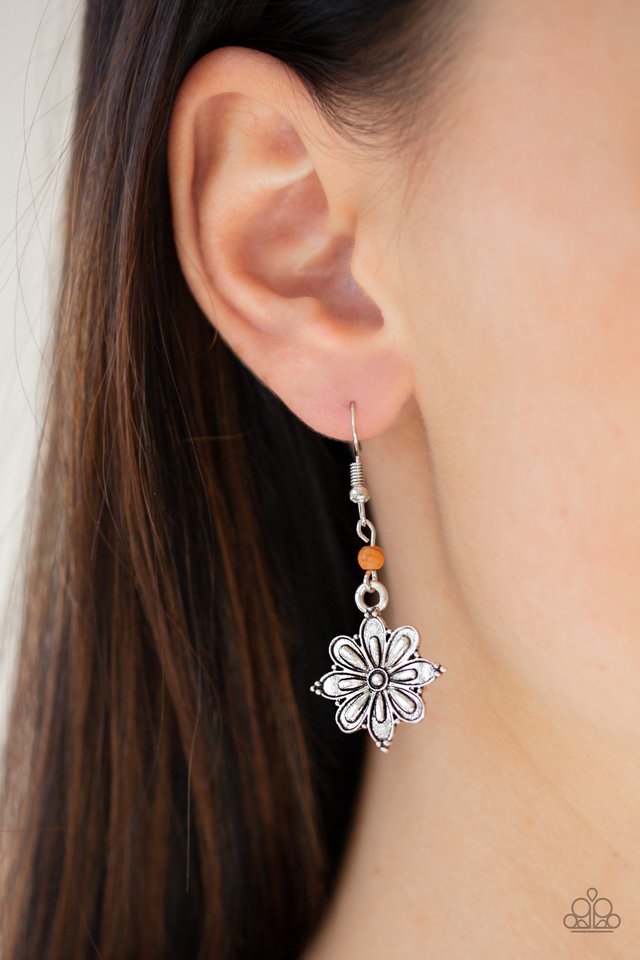 cactus-blossom-orange-earrings-paparazzi-accessories