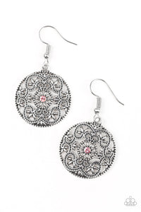 rochester-royale-pink-earrings-paparazzi-accessories