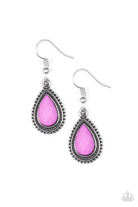 summer-vacay-purple-earrings-paparazzi-accessories