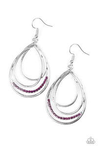 start-each-day-with-sparkle-purple-earrings-paparazzi-accessories