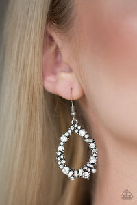 crushing-couture-white-earrings-paparazzi-accessories