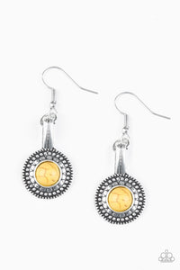 simply-stagecoach-yellow-earrings-paparazzi-accessories