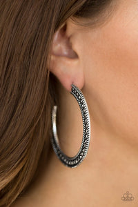 haute-mama-silver-earrings-paparazzi-accessories
