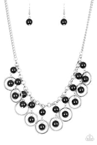 Really Rococo - Black Necklace - Paparazzi Accessories - Sassysblingandthings