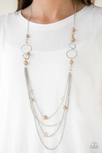 bubbly-bright-brown-necklace-paparazzi-accessories