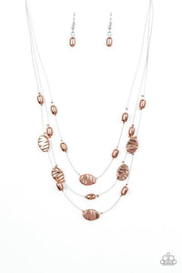 Top ZEN - Copper Necklace - Paparazzi Accessories - Sassysblingandthings