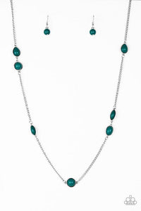 Pacific Piers - Green Necklace - Paparazzi Accessories - Sassysblingandthings