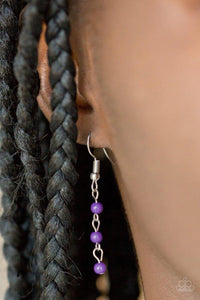Harlem Hideaway - Purple Necklace - Paparazzi Accessories - Sassysblingandthings