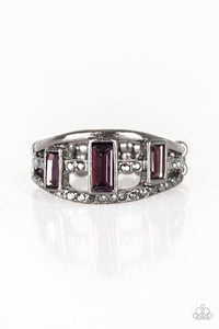 Noble Nova - Purple Ring - Paparazzi Accessories - Sassysblingandthings