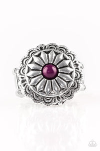 daringly-daisy-purple-ring-paparazzi-accessories