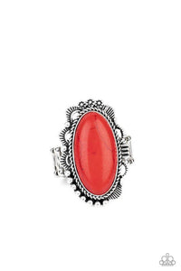 Open Range - Red Ring - Paparazzi Accessories - Sassysblingandthings