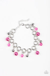 Fancy Fascination - Pink Bracelet - Paparazzi Accessories - Sassysblingandthings