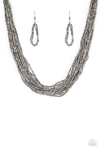 the-speed-of-starlight-gunmetal-necklace-paparazzi-accessories