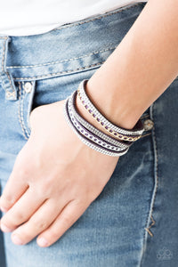 Fashion Fiend - Purple Bracelet - Paparazzi Accessories