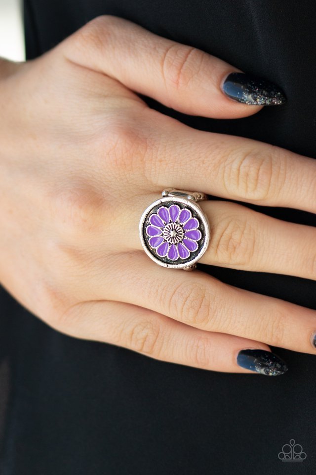 garden-view-purple-ring-paparazzi-accessories