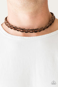 track-tracker-brown-necklace-paparazzi-accessories
