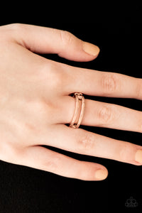 I Need Space - Rose Gold Ring - Paparazzi Accessories