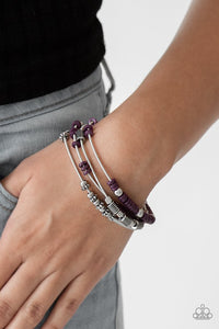 tribal-spunk-purple-bracelet-paparazzi-accessories