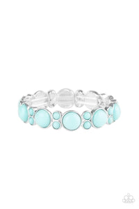 Bubbly Belle - Blue Bracelet - Paparazzi Accessories - Sassysblingandthings