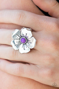boho-blossom-purple-ring-paparazzi-accessories