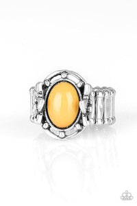 Color Me Confident - Yellow Ring - Paparazzi Accessories - Sassysblingandthings