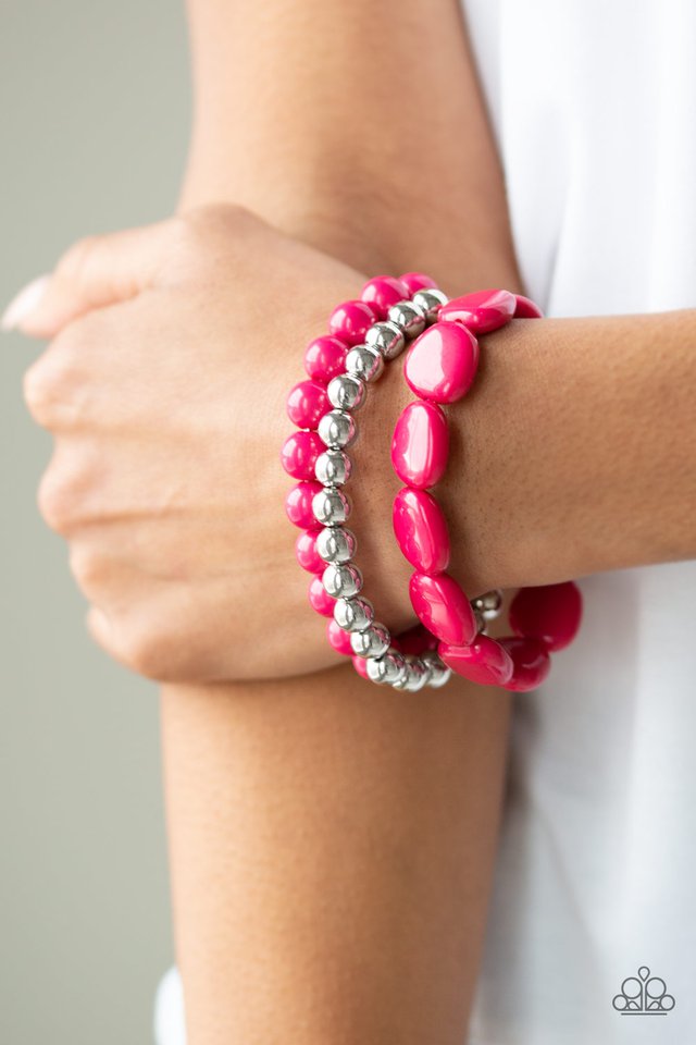 color-venture-pink-bracelet-paparazzi-accessories