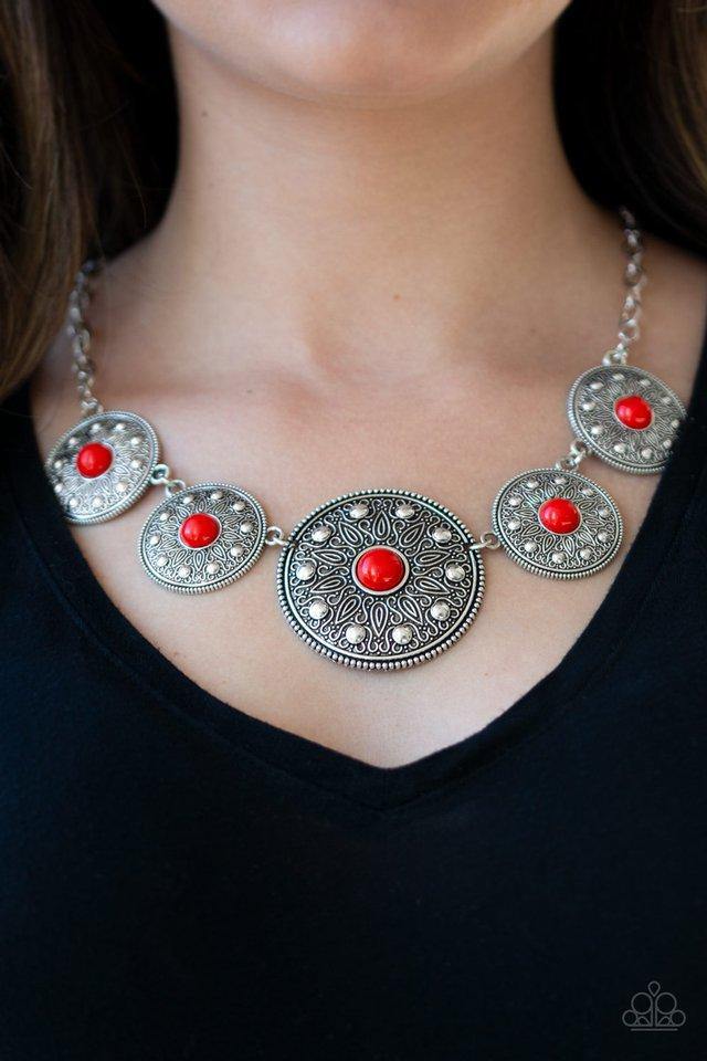 hey,-sol-sister-red-necklace-paparazzi-accessories