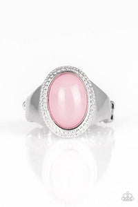 Mystically Malibu - Pink Ring - Paparazzi Accessories - Sassysblingandthings