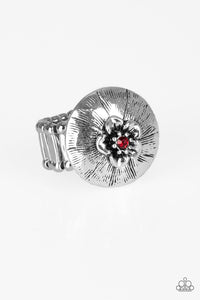 blooming-beach-party-red-ring-paparazzi-accessories