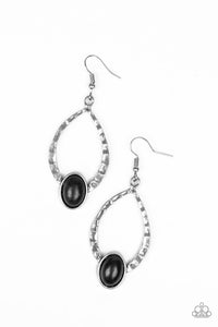 pony-up-black-earrings-paparazzi-accessories