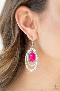 seaside-spinster-pink-earrings-paparazzi-accessories