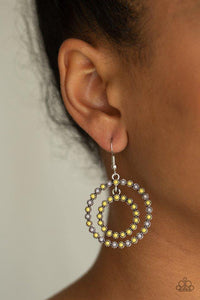 vibrant-venture-yellow-earrings-paparazzi-accessories