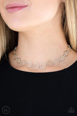 Metro Spunk - Silver Necklace - Paparazzi Accessories