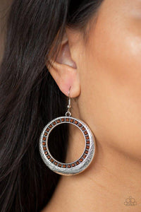 go-go-glow-brown-earrings-paparazzi-accessories