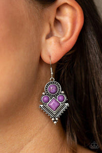 so-sonoran-purple-earrings-paparazzi-accessories