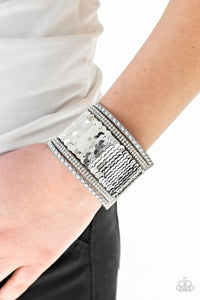MERMAIDS Have More Fun - Silver Bracelet - Paparazzi Accessories