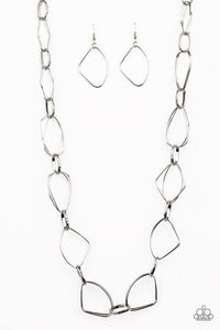 Attitude Adjustment - Silver Necklace - Paparazzi Accessories - Sassysblingandthings