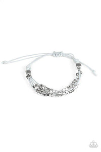 Modern Minimalism - Silver Bracelet - Paparazzi Accessories - Sassysblingandthings