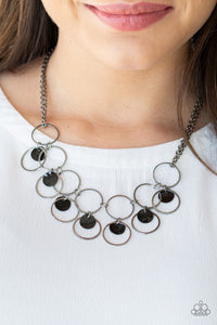 Ask and You SHELL Receive - Black Necklace - Paparazzi Accessories