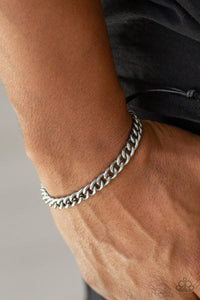 Goal! - Silver Bracelet - Paparazzi Accessories - Sassysblingandthings