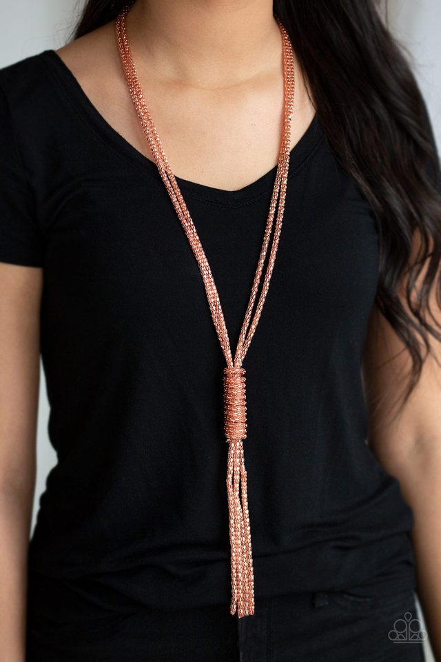boom-boom-knock-you-out-copper-necklace-paparazzi-accessories
