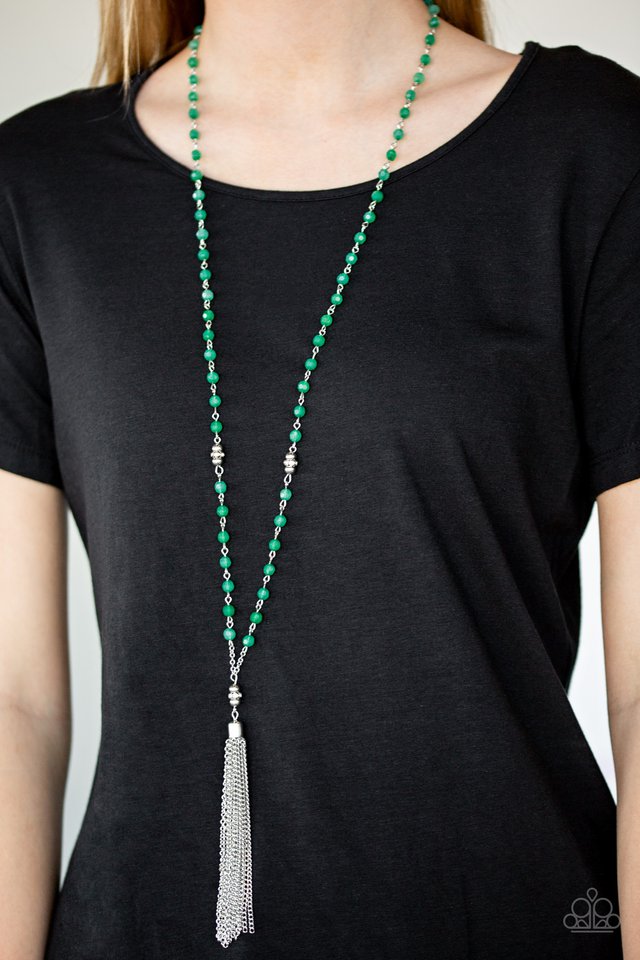 tassel-takeover-green-necklace-paparazzi-accessories